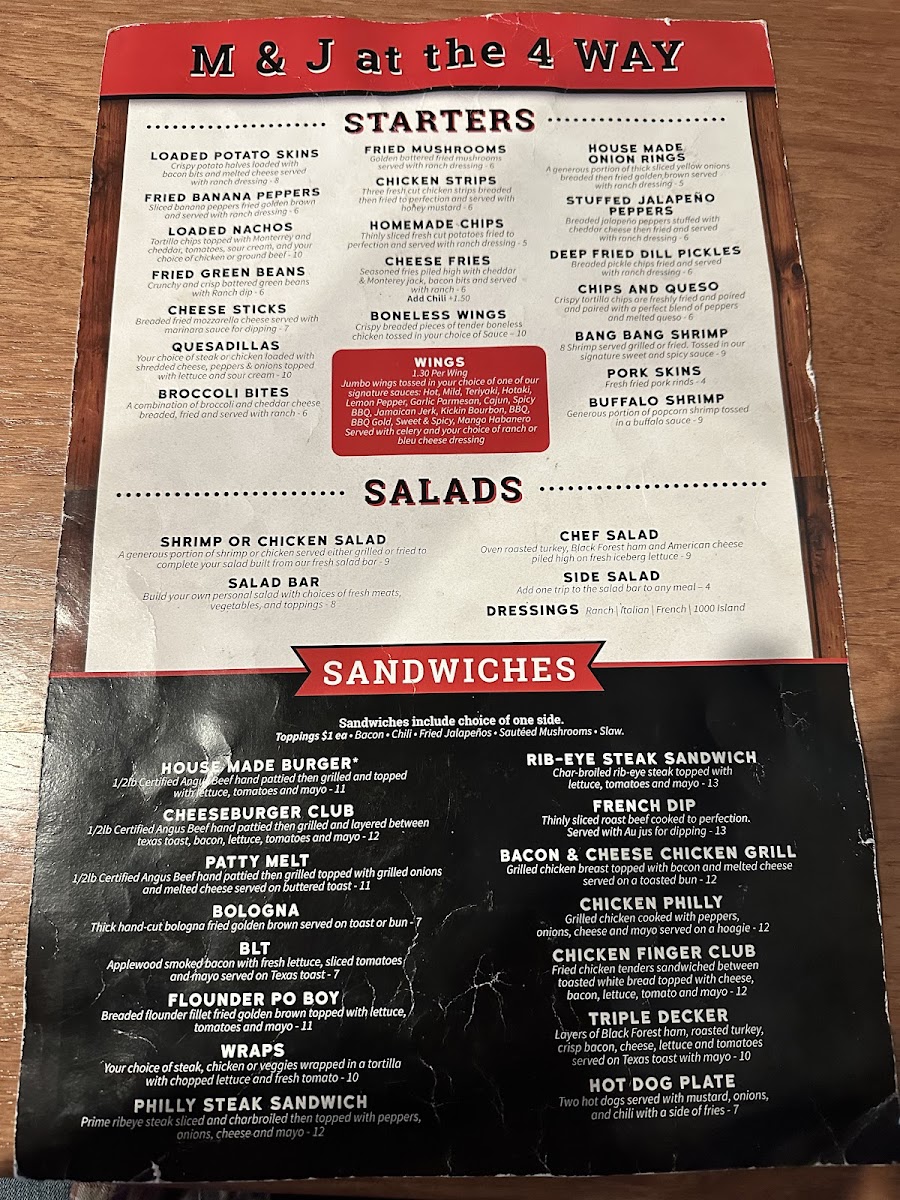 M&J Restaurant Of Greer Menu - Image 3